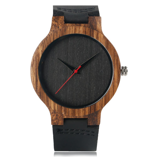 Wooden Watches Quartz Watch Men 2017 Bamboo Modern Wristwatch